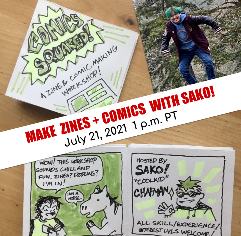 Comics SQUARED! : A zine-folding and comic-making Workshop