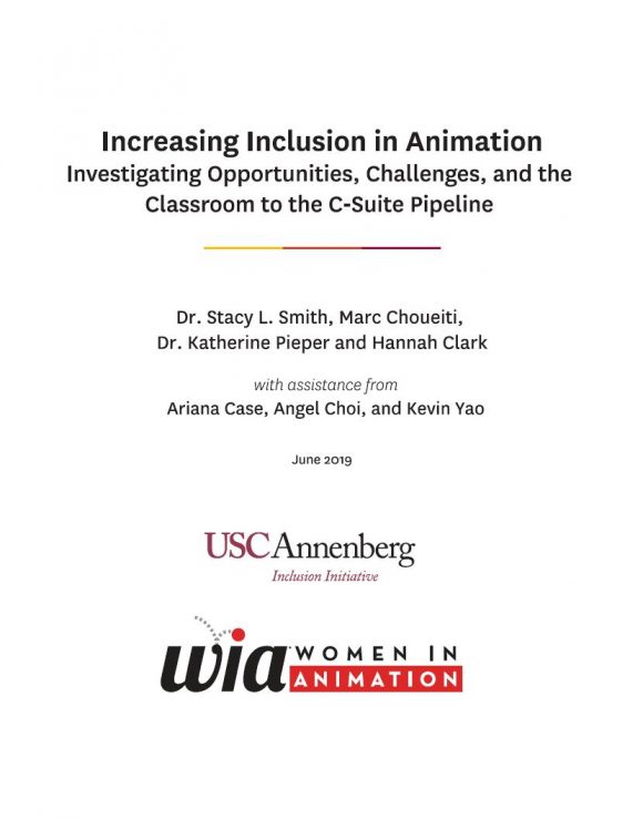 Increasing Inclusion in Animation