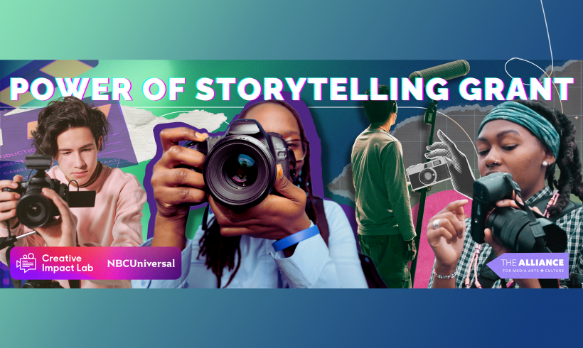 The Alliance for Media Arts + Culture announces 2024 Power of Storytelling Grantees