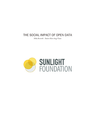 The Social Impact of Open Data