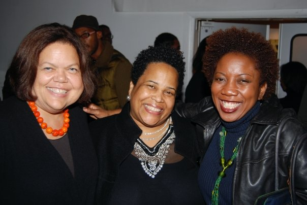 Ann Bennett with friends